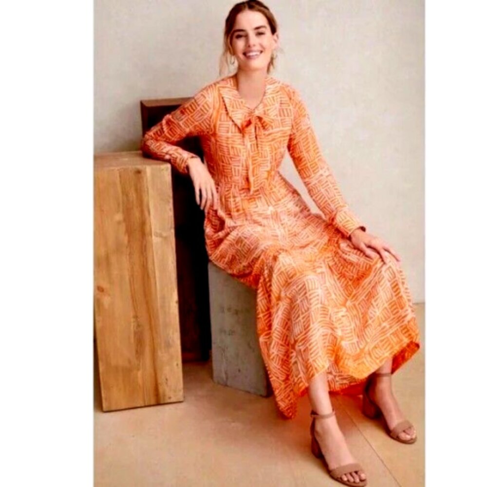 BUSAYO NYC Dele Print Maxi Dress - S